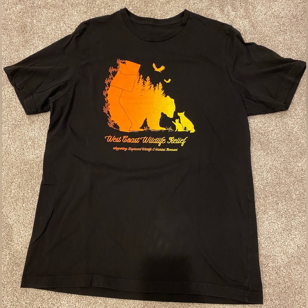 West Coast Wildfire Relief Tee Shirt